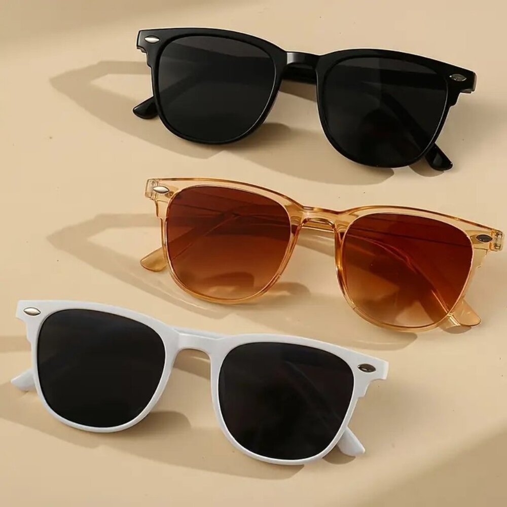 WOMEN'S SUNGLASSES ~ SOLID COLOR LENSES - Picture 1 of 2